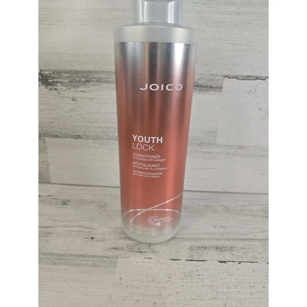 Joico Youth Lock Conditioner with Collagen 33.8 fl oz 1L Salon Size New